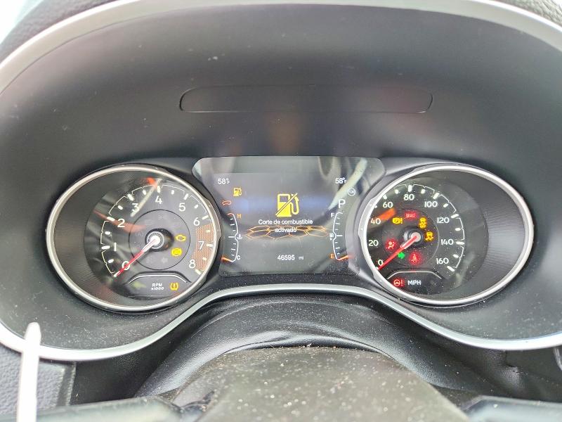 2020 Jeep Compass VIN 3C4NJDBB2LT145315 COPART salvage auction — REAR END, Co - Salvage Title, sold $275 on 2026-07-22 (photo 9)