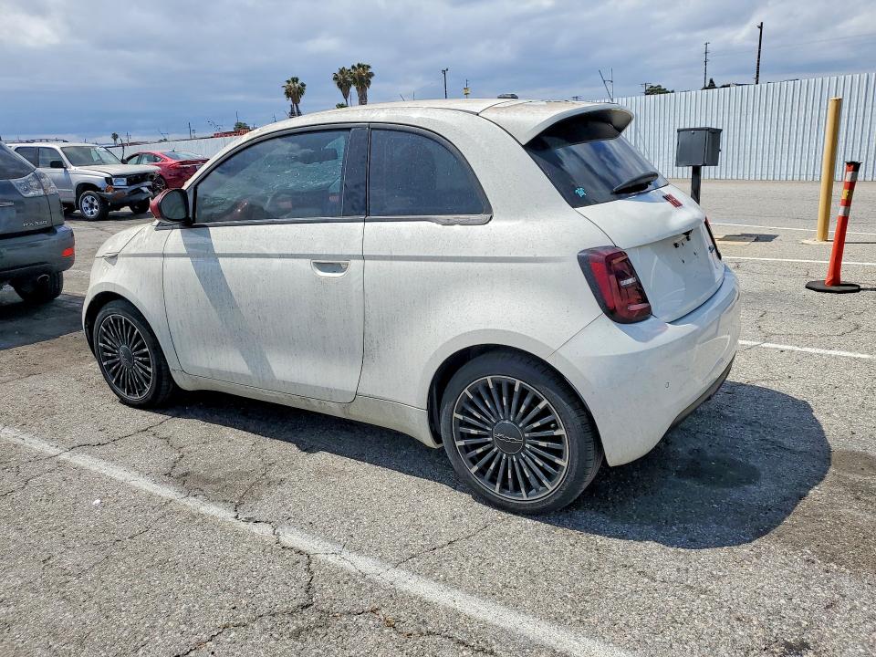 2024 Fiat 500e VIN ZFAFFAA45RX209956 COPART salvage auction — BURN, Ca - Salvage Certificate, sold $2,950 on 2026-07-17 (photo 2)