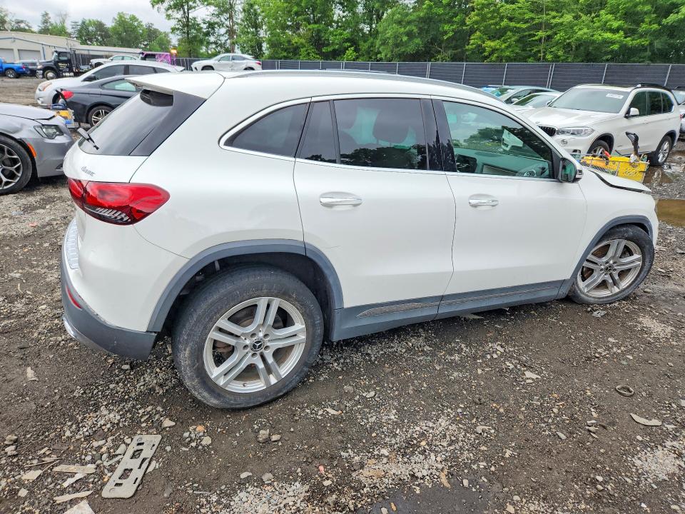 2022 Mercedes-benz Gla-klasse VIN W1N4N4HB8NJ343682 COPART salvage auction — FRONT END, Md - Cert Of Salvage > 75% Damage, sold $6,600 on 2026-07-31 (photo 3)