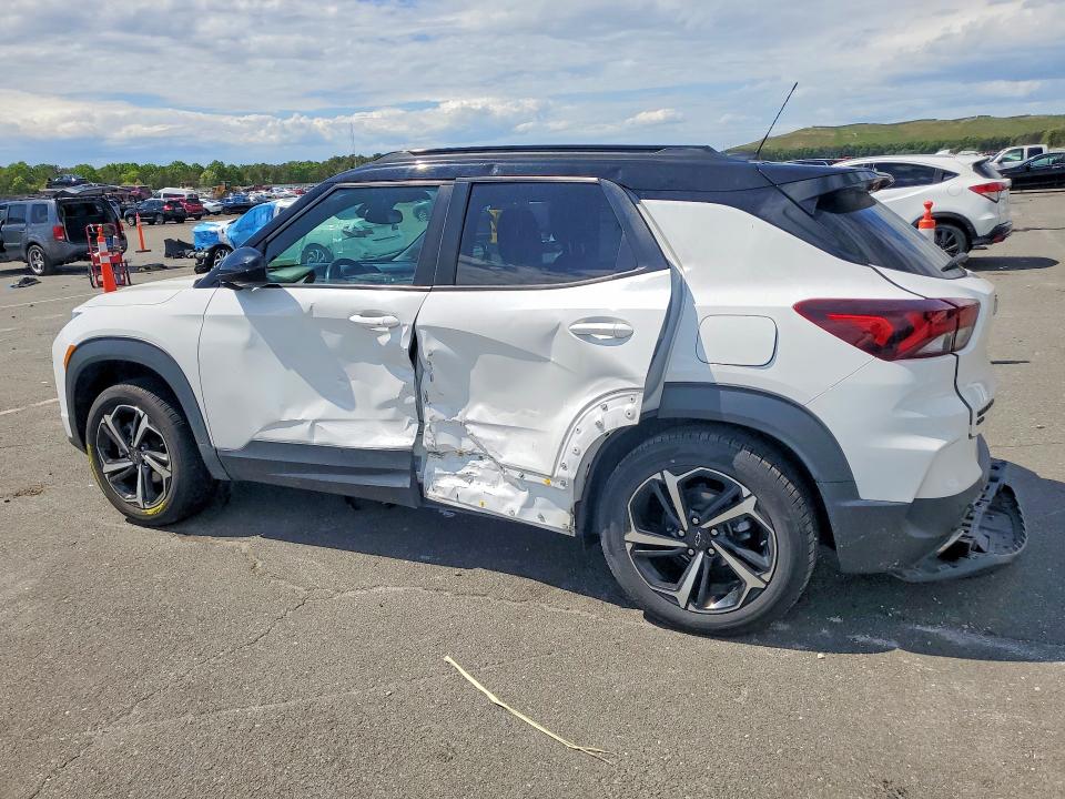 2022 Chevrolet VIN KL79MUSL1NB027422 COPART salvage auction — REAR END, Ny - Mv-907A Salvage Certificate, sold $3,100 on 2026-07-06 (photo 2)