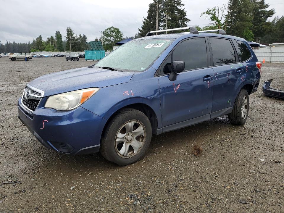2014 Subaru VIN JF2SJAAC3EH491257 COPART salvage auction — REAR END, Wa - Bill Of Sale, sold $1,450 on 2026-07-21 (photo 1)