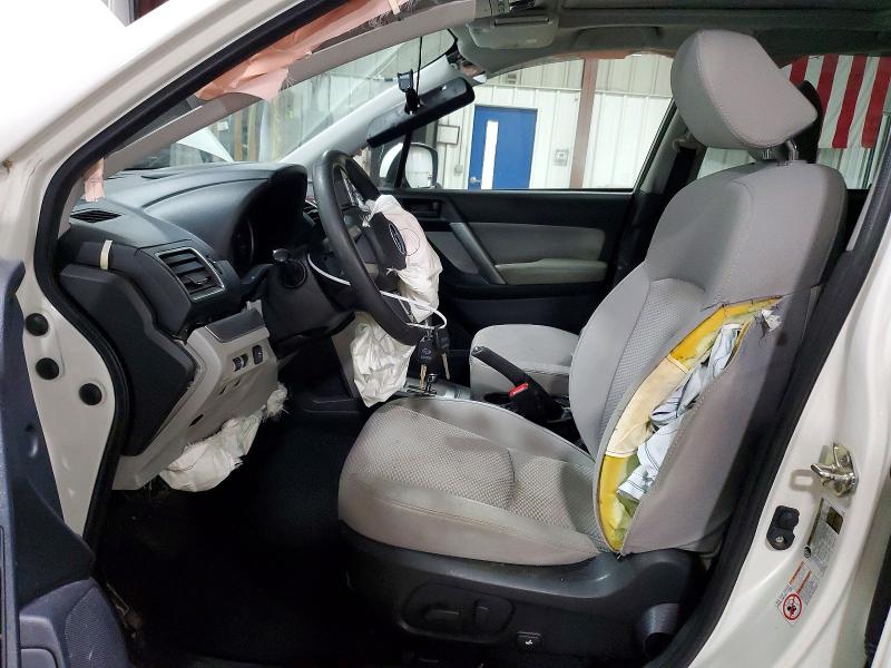 2018 Subaru Forester VIN JF2SJAEC0JH491091 COPART salvage auction — FRONT END, Pa - Cert Of Salv-R=Reconstructed, sold $800 on 2026-07-08 (photo 7)