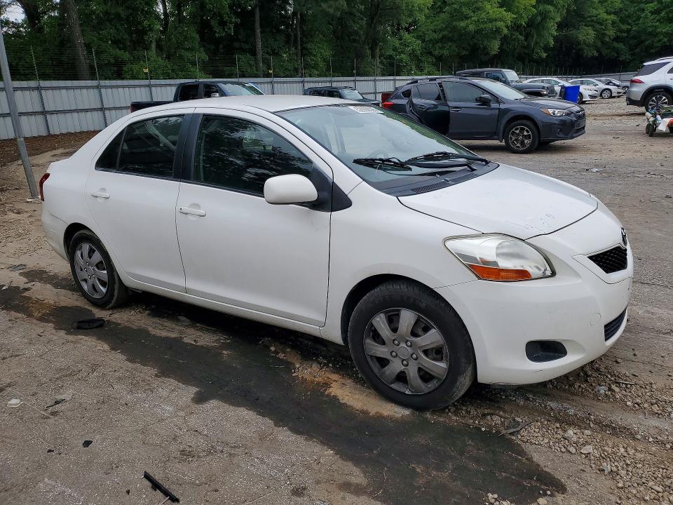 2010 Toyota Yaris VIN JTDBT4K31A4071104 COPART salvage auction — SIDE, Ga - Cert Of Title-Salvage, sold $1,450 on 2026-07-31 (photo 4)