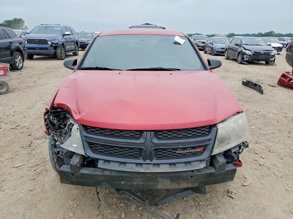 2014 Dodge Avenger VIN 1C3CDZAB4EN227017 COPART salvage auction — FRONT END, Ks - Cert Of Title-Salvage, sold $475 on 2026-07-09 (photo 5)