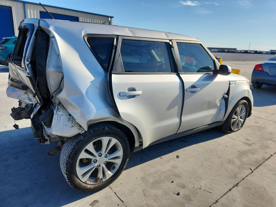 2016 Kia VIN KNDJP3A55G7829093 COPART salvage auction — REAR END, Tx - Salvage Vehicle Title, sold $350 on 2026-07-10 (photo 3)