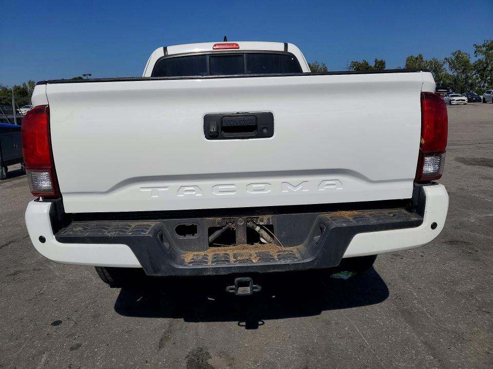 2018 Toyota Tacoma VIN 5TFRX5GN3JX112074 COPART salvage auction — ENGINE BURN, Ca - Salvage Certificate, sold $5,600 on 2026-07-02 (photo 6)