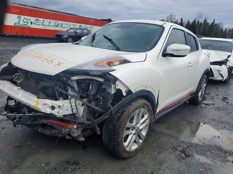 2016 Nissan VIN JN8AF5MV2GT653674 COPART salvage auction — FRONT END, Qc - Gravement Accidente, sold $1,400 on 2026-07-07 (photo 1)