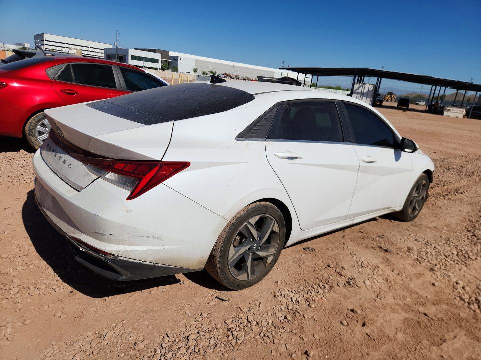 2021 Hyundai VIN 5NPLN4AG7MH045060 COPART salvage auction — FRONT END, Az - Cert Of Title - Salvage, sold $4,650 on 2026-07-02 (photo 3)