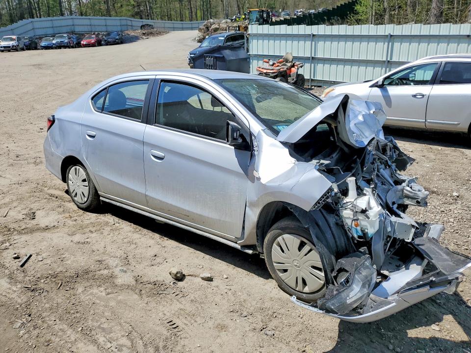 2024 Mitsubishi VIN ML32FUFJ9RHF12164 COPART salvage auction — FRONT END, Ma - Cert Of Title-Salvage, sold $275 on 2026-07-27 (photo 4)