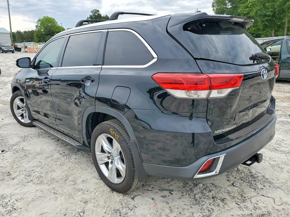 2018 Toyota Highlander VIN 5TDDGRFH8JS039979 COPART salvage auction — SIDE, Ga - Cert Of Title-Salvage, sold $6,900 on 2026-07-08 (photo 2)