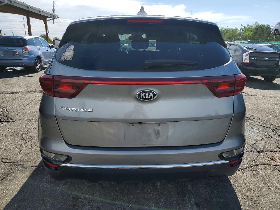 2021 Kia VIN KNDPMCACXM7918820 COPART salvage auction — REAR END, CO - PUBLIC - SALVAGE TITLE, sold $4,300 on 2026-07-07 (photo 6)