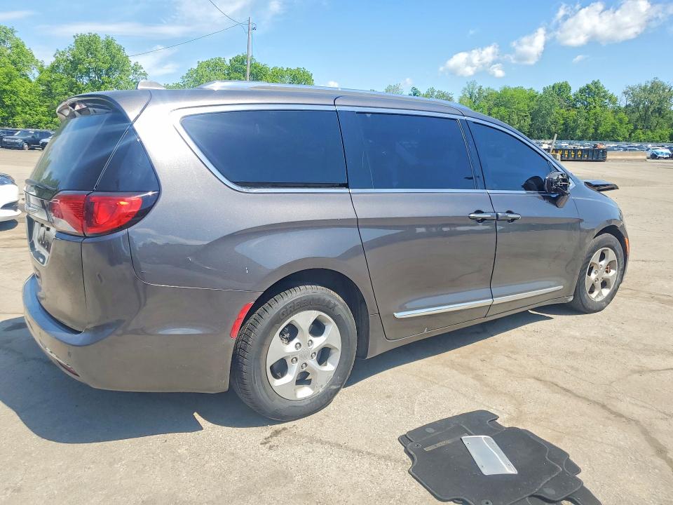 2017 Chrysler Pacifica VIN 2C4RC1EG3HR543077 COPART salvage auction — FRONT END, Ny - Mv-907A Salvage Certificate, sold $1,800 on 2026-07-15 (photo 3)
