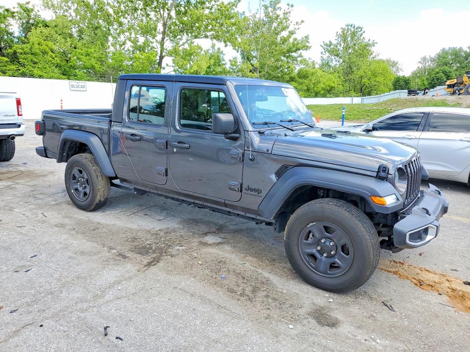 2023 Jeep Gladiator VIN 1C6HJTAG1PL546514 COPART salvage auction — MINOR DENT/SCRATCHES, Mo - Certificate Of Title, sold $23,750 on 2026-07-02 (photo 4)