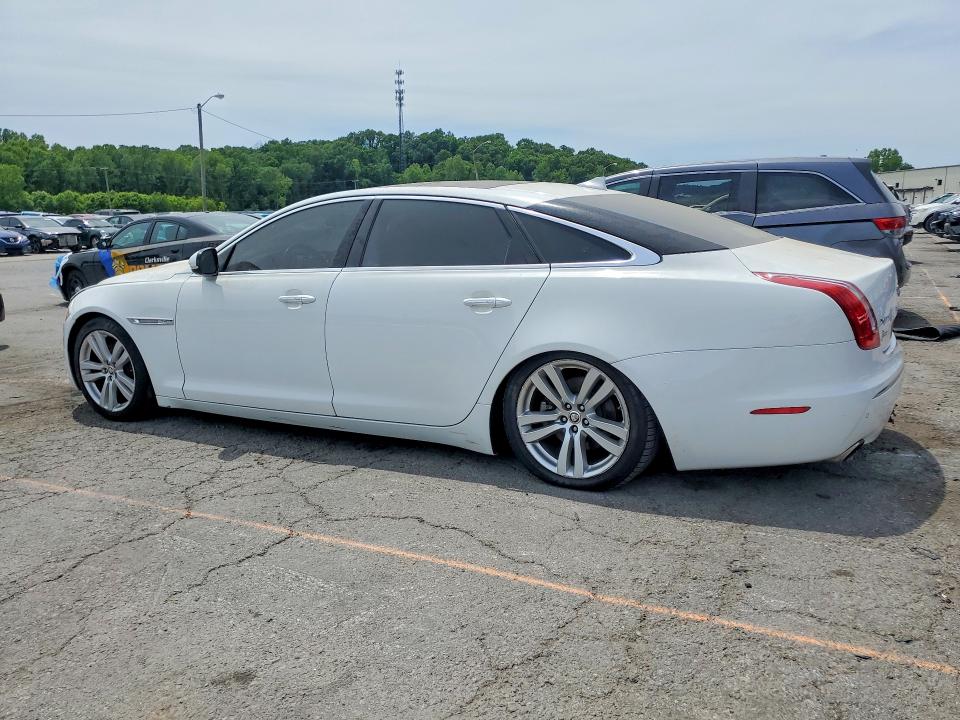 2013 Jaguar VIN SAJWA2G10DLV53383 COPART salvage auction — SIDE, Ky - Certificate Of Title, sold $575 on 2026-07-20 (photo 2)