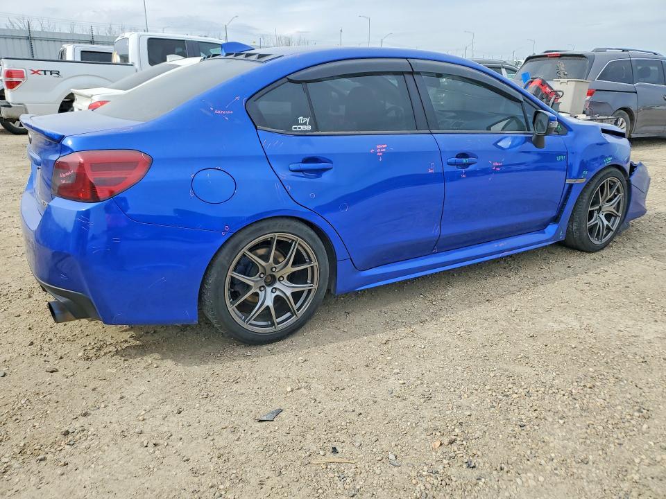 2018 Subaru Wrx VIN JF1VA1H60J9807168 COPART salvage auction — FRONT END, Ab - Bos - Salvage, sold $4,750 on 2026-07-09 (photo 3)
