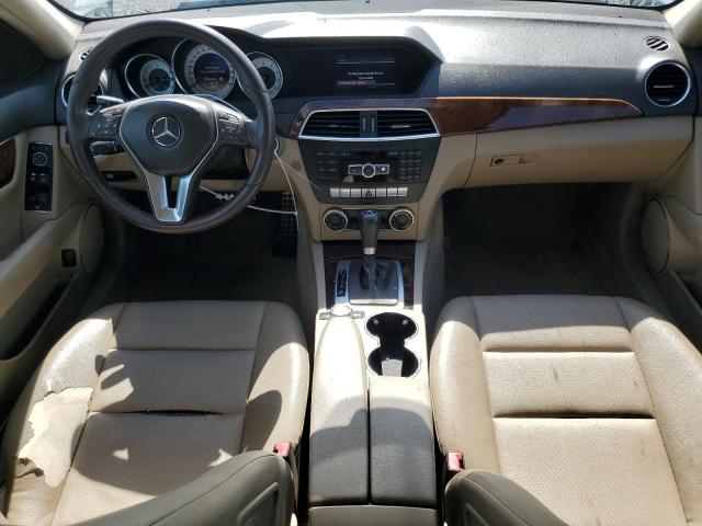 2012 Mercedes-benz C class VIN WDDGF4HB6CA729473 COPART salvage auction — REAR END, FL - CERT OF TITLE SLVG REBUILDABLE, sold $1,600 on 2026-07-10 (photo 8)