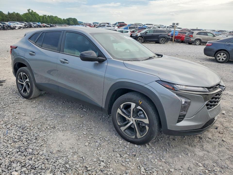 2024 Chevrolet Trax VIN KL77LGE26RC217098 COPART salvage auction — FRONT END, Tn - Salvage Certificate, sold $6,100 on 2026-07-02 (photo 4)