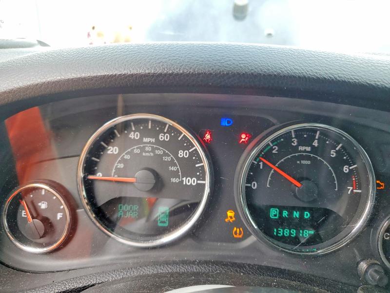 2017 Jeep Wrangler / VIN 1C4BJWEG1HL558478 COPART salvage auction — FRONT END, Al - Cert Of Title-Salvage Title, sold $7,100 on 2026-07-09 (photo 9)