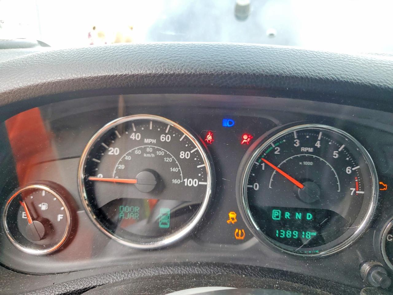 2017 Jeep Wrangler Unlimited VIN 1C4BJWEG1HL558478 COPART salvage auction — Front End, AL - CERT OF TITLE-SALVAGE TITLE, sold $7,100 on 2026-06-25 (photo 9)