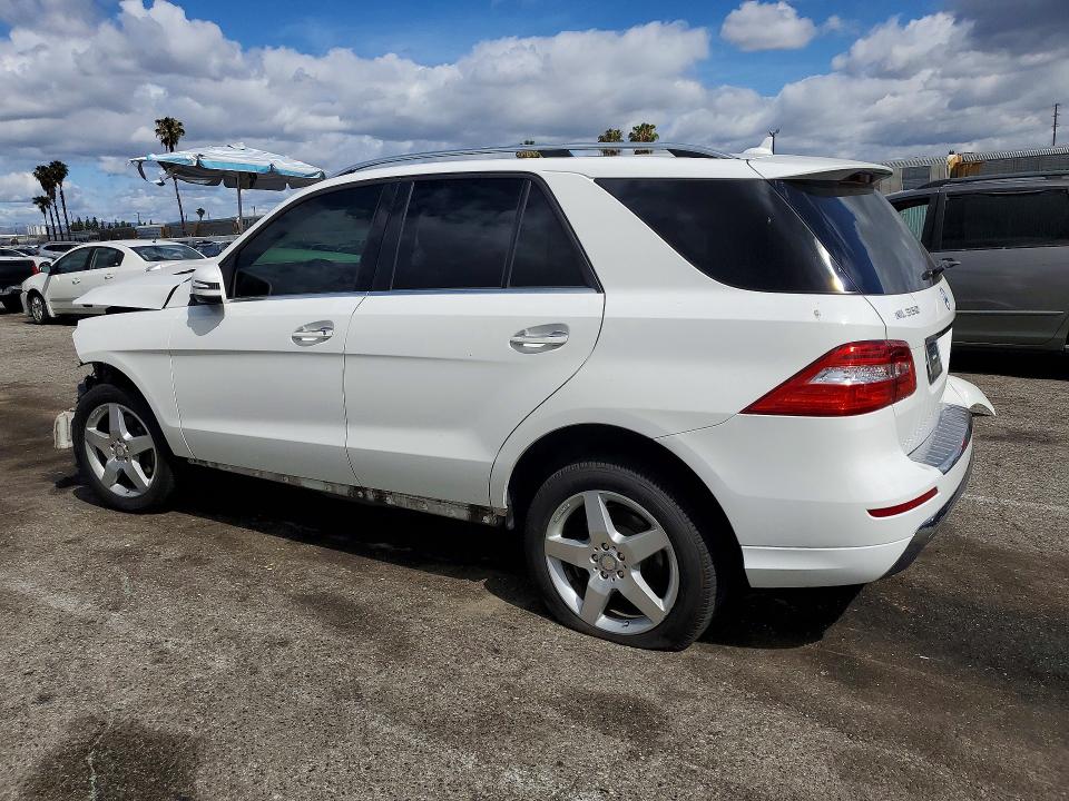 2015 Mercedes-benz VIN 4JGDA5JB2FA512529 COPART salvage auction — FRONT END, Ca - Salvage Certificate, sold $2,600 on 2026-07-02 (photo 2)
