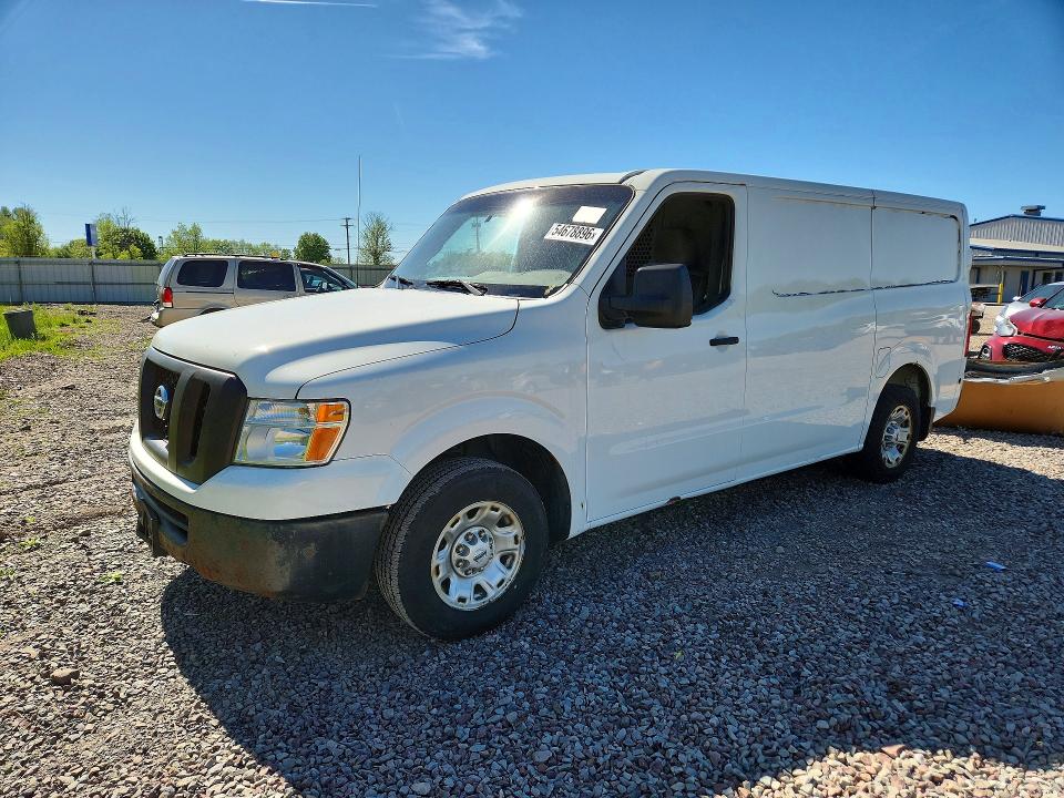 2017 Nissan Nv 2500 VIN 1N6BF0KY8HN807470 COPART salvage auction — SIDE, Mn - Certificate Of Title (P), sold $1,950 on 2026-07-28 (photo 1)