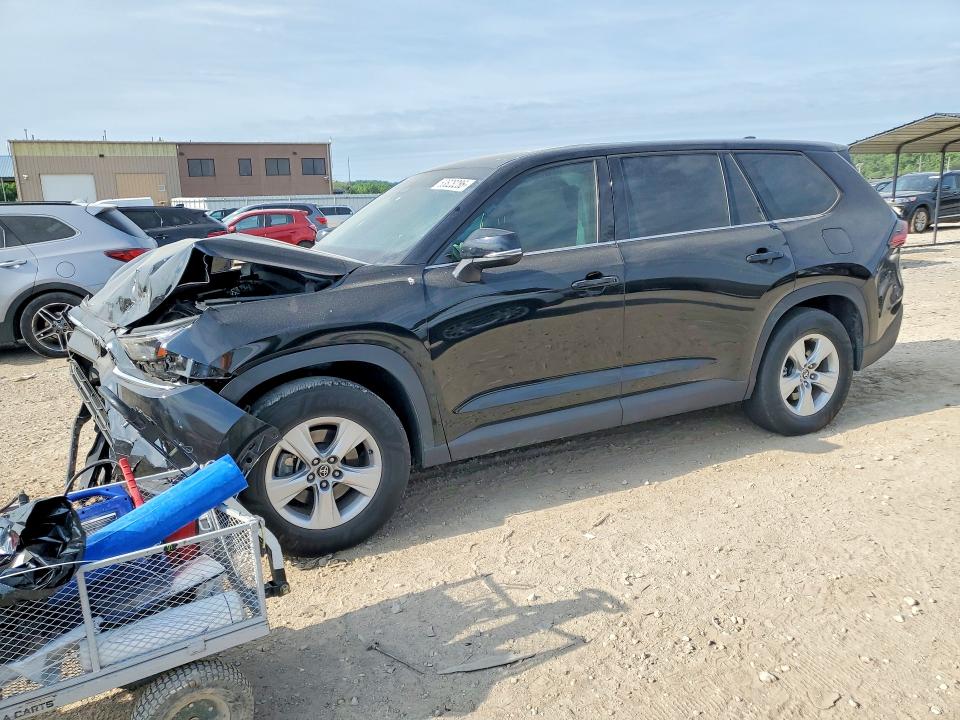 2025 Toyota VIN 5TDACAB58SS044760 COPART salvage auction — FRONT END, Ks - Cert Of Title-Salvage, sold $15,100 on 2026-07-14 (photo 1)
