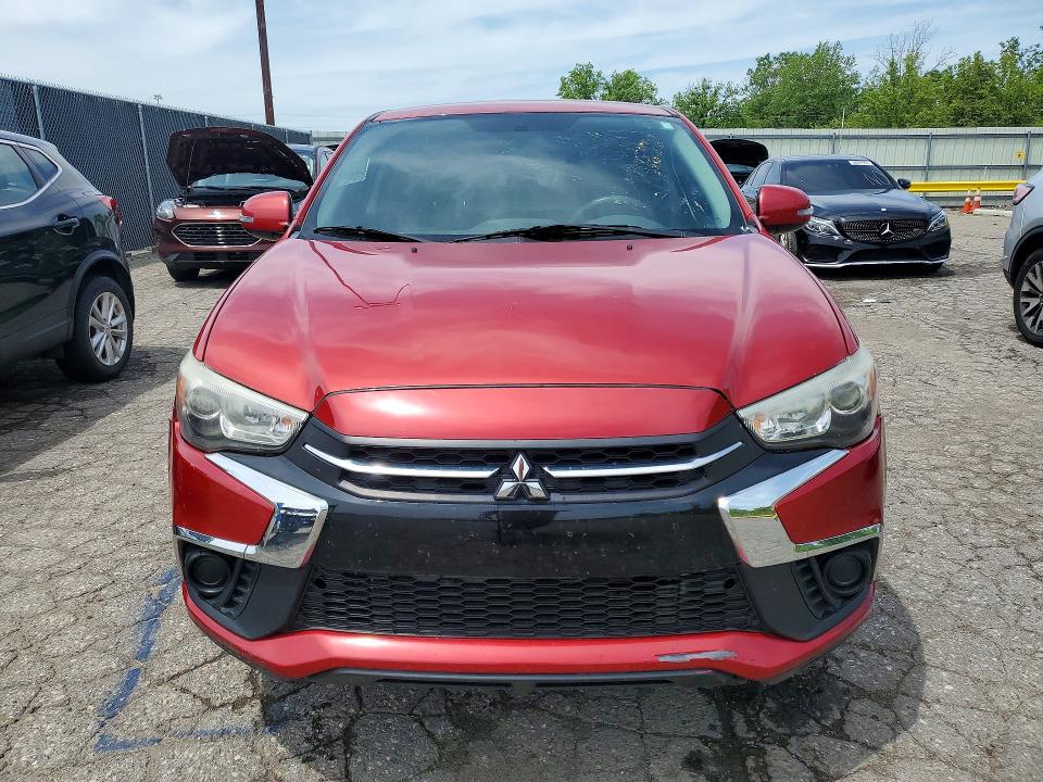 2018 Mitsubishi Outlander VIN JA4AR3AU5JZ035685 COPART salvage auction — MINOR DENT/SCRATCHES, Oh - Certificate Of Title, sold $2,150 on 2026-07-31 (photo 5)
