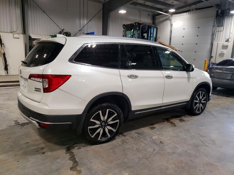 2021 Honda Pilot VIN 5FNYF6H99MB505839 COPART salvage auction — REAR END, NS - SALVAGE TITLE, sold $9,000 on 2026-07-09 (photo 3)