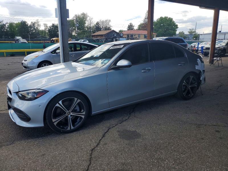 2023 Mercedes-benz C class VIN W1KAF4HB2PR120149 COPART salvage auction — REAR END, CO - SALVAGE TITLE (P), sold $575 on 2026-07-28 (photo 1)