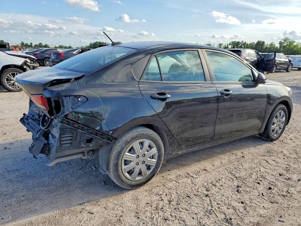 2022 Kia VIN 3KPA24AD3NE508310 COPART salvage auction — REAR END, Tx - Salvage Vehicle Title, sold $2,750 on 2026-07-31 (photo 3)