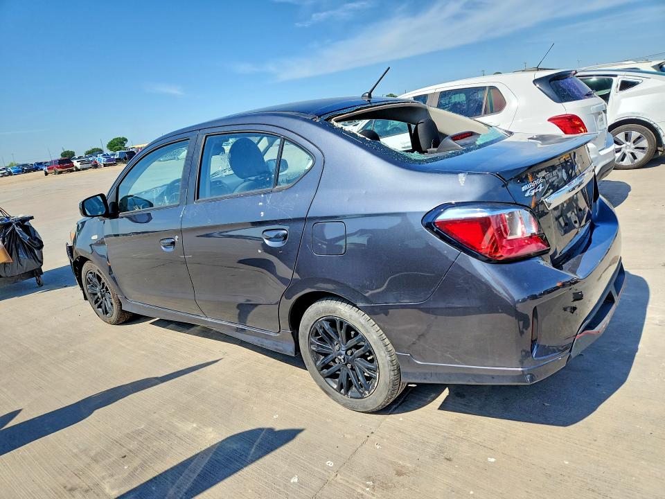 2024 Mitsubishi Mirage VIN ML32FUFJ3RHF01709 COPART salvage auction — HAIL, Oh - Certificate Of Title, sold $2,350 on 2026-07-02 (photo 2)