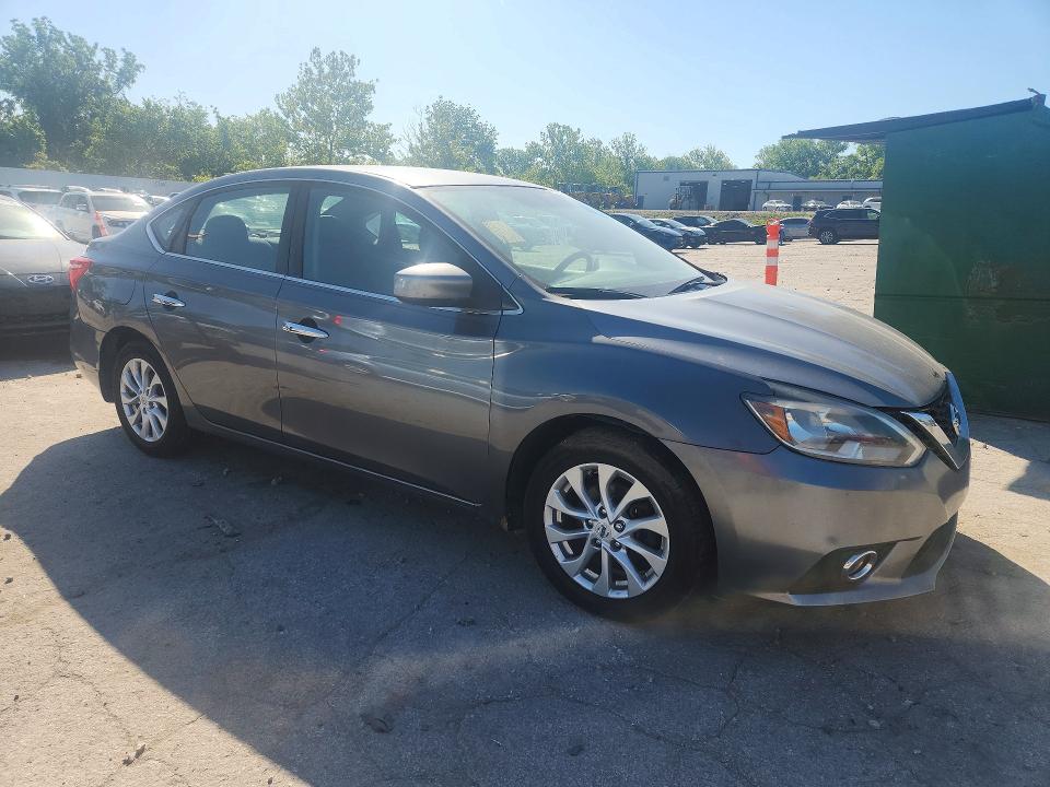 2018 Nissan Sentra VIN 3N1AB7AP6JY256141 COPART salvage auction — MECHANICAL, Mo - Certificate Of Title, sold $1,050 on 2026-07-02 (photo 4)