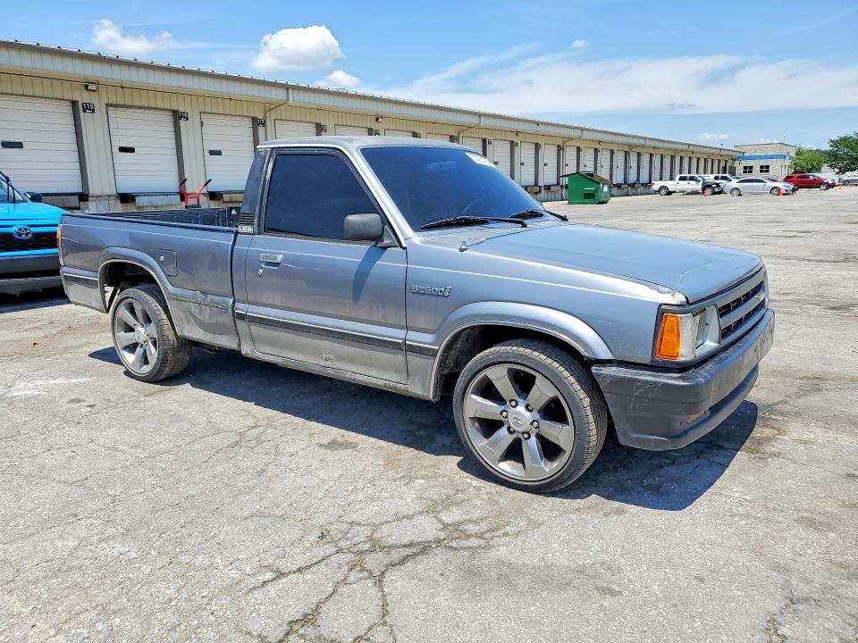 1990 Mazda B series VIN JM2UF1145L0881480 COPART salvage auction — REAR END, In - Cert Of Title-Salvage Title, sold $125 on 2026-07-16 (photo 4)