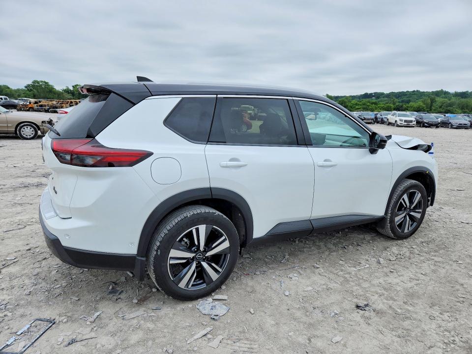 2025 Nissan Rogue VIN JN8BT3CB6SW432272 COPART salvage auction — FRONT END, Il - Salvage Certificate, sold $9,000 on 2026-07-27 (photo 3)