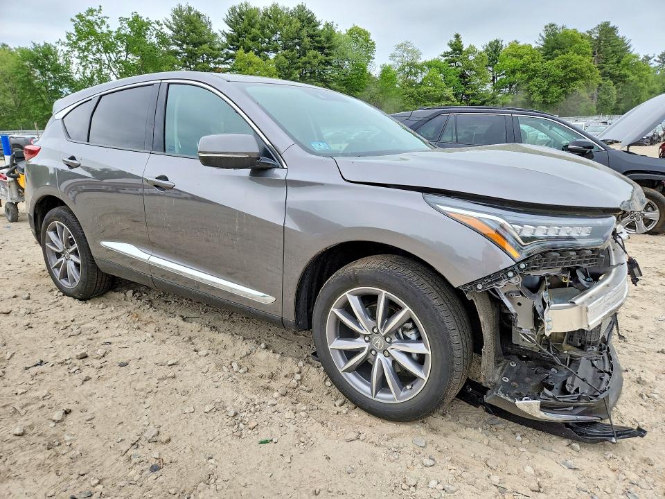 2024 Acura Rdx VIN 5J8TC2H58RL033194 COPART salvage auction — FRONT END, Ma - Cert Of Title-Salvage, sold $10,000 on 2026-07-30 (photo 4)