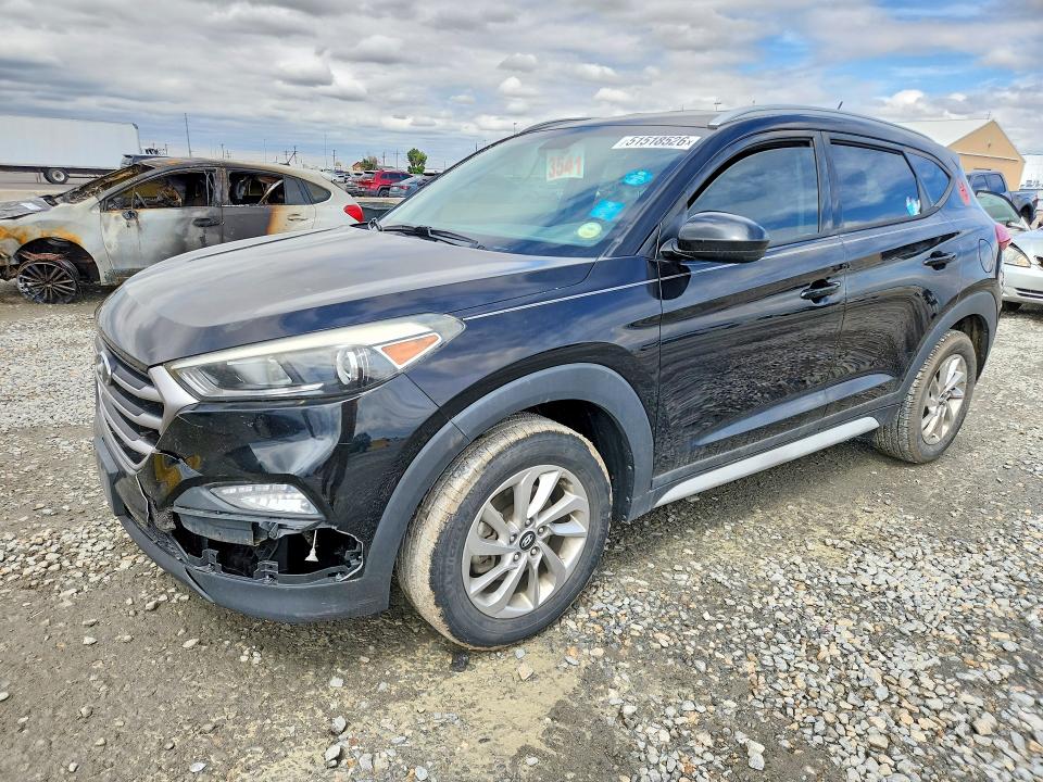 2017 Hyundai Tucson VIN KM8J3CA42HU410636 COPART salvage auction — VANDALISM, Co - Public - Salvage Title, sold $3,750 on 2026-07-07 (photo 1)