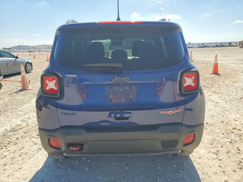 2021 Jeep Renegade VIN ZACNJDC16MPM25427 COPART salvage auction — SIDE, Tx - Certificate Of Title, sold $225 on 2026-07-23 (photo 6)
