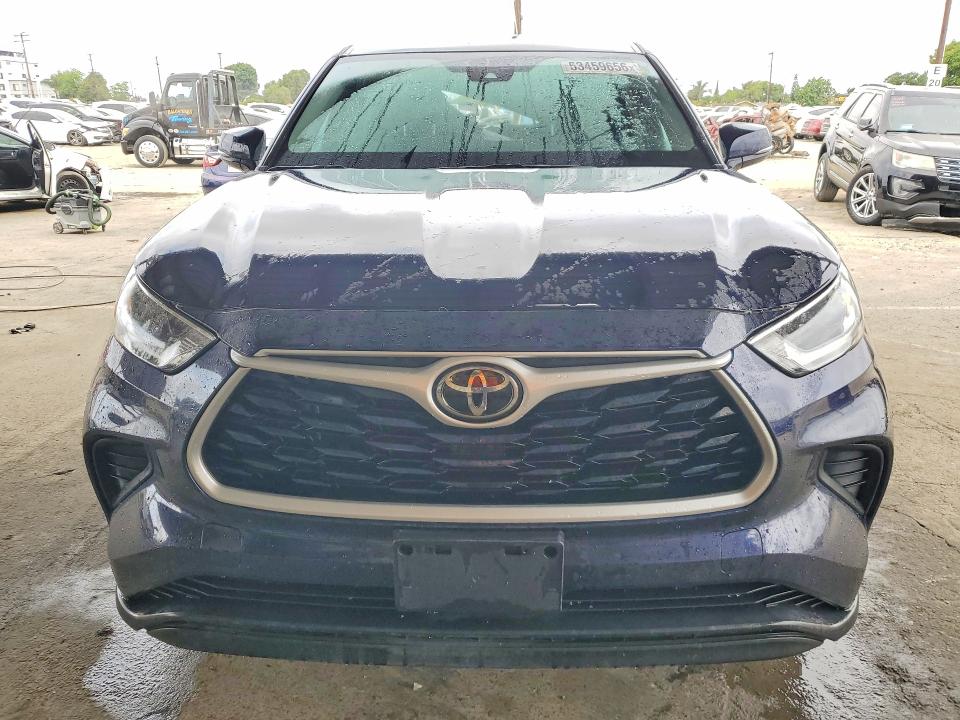 2021 Toyota VIN 5TDCZRAH1MS084313 COPART salvage auction — REAR END, Ca - Salvage Certificate, sold $10,500 on 2026-07-16 (photo 5)