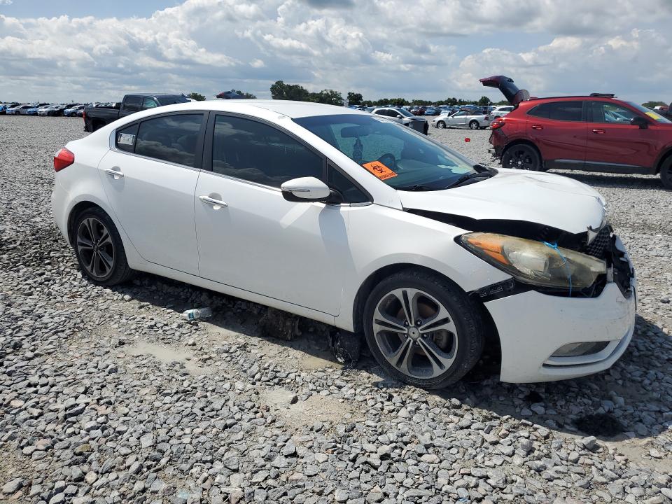 2014 Kia Forte VIN KNAFX4A88E5051013 COPART salvage auction — FRONT END, Fl - Cert Of Title Slvg Rebuildable, sold $950 on 2026-07-07 (photo 4)