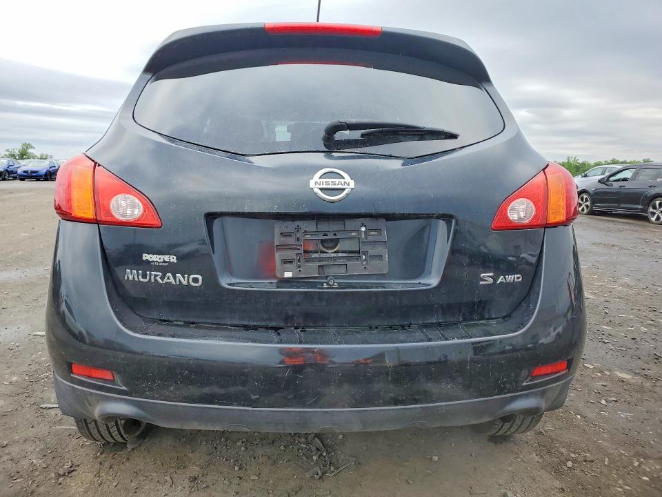 2009 Nissan Murano VIN JN8AZ18W99W128728 COPART salvage auction — FRONT END, Va - Certificate Of Title, sold $325 on 2026-07-02 (photo 6)