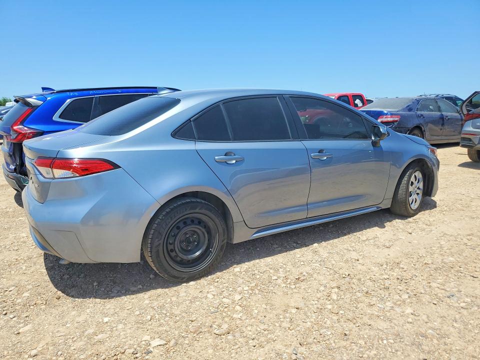 2022 Toyota Corolla VIN JTDEPMAE8NJ219969 COPART salvage auction — FRONT END, Tx - Certificate Of Title (P), sold $9,300 on 2026-07-02 (photo 3)