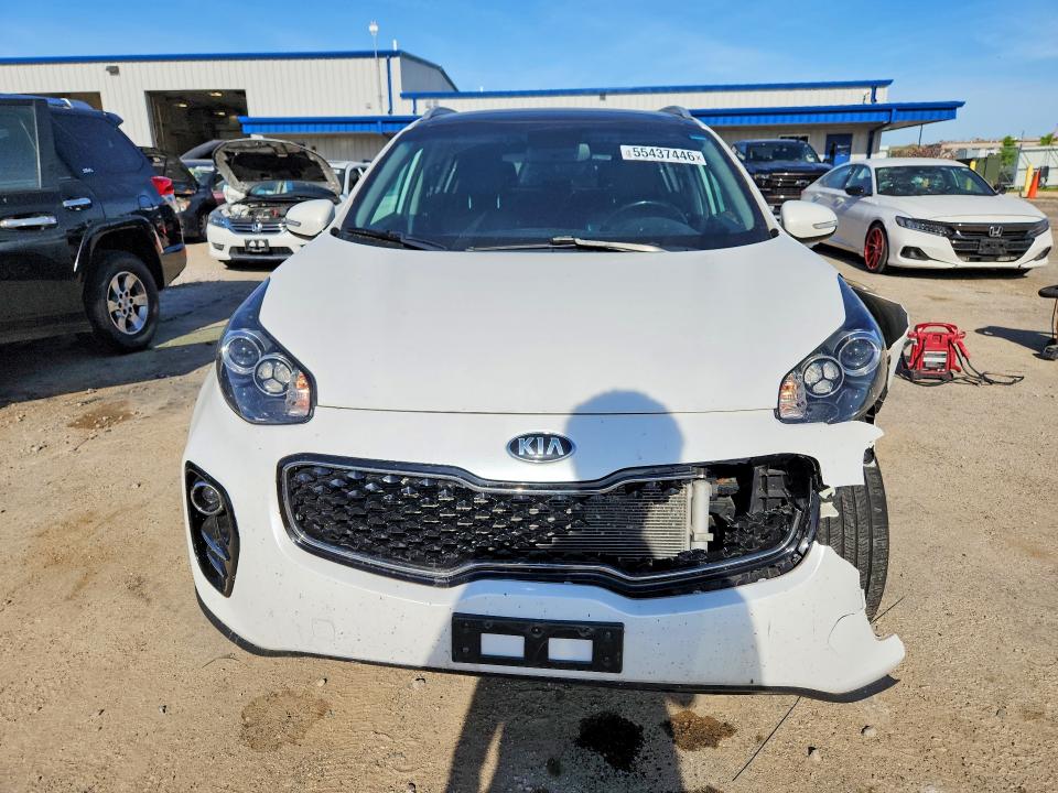 2017 Kia Sportage VIN KNDPNCAC0H7150140 COPART salvage auction — FRONT END, Wi - Junked Vehicle Bill Of Sale, sold $3,300 on 2026-07-14 (photo 5)