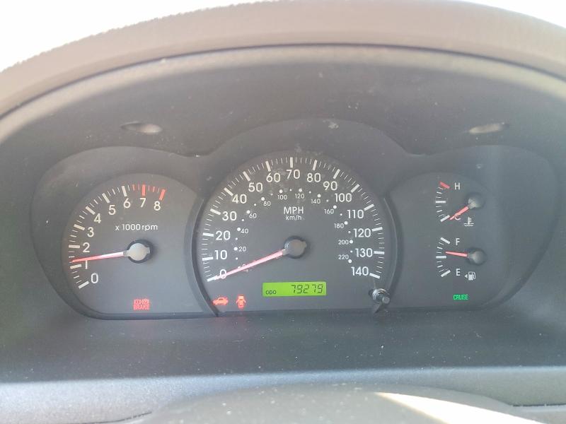 2006 Kia Spectra VIN KNAFE121365373310 COPART salvage auction — REAR END, OR - SALVAGE TITLE CERTIFICATE, sold $400 on 2026-07-22 (photo 9)
