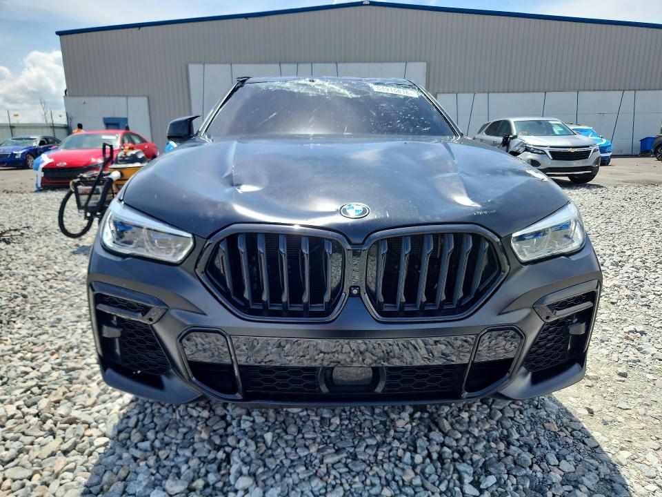 2022 BMW X6 VIN 5UXCY8C02N9K45397 COPART salvage auction — ROLLOVER, Fl - Cert Of Title Slvg Rebuildable, sold $18,200 on 2026-07-13 (photo 5)