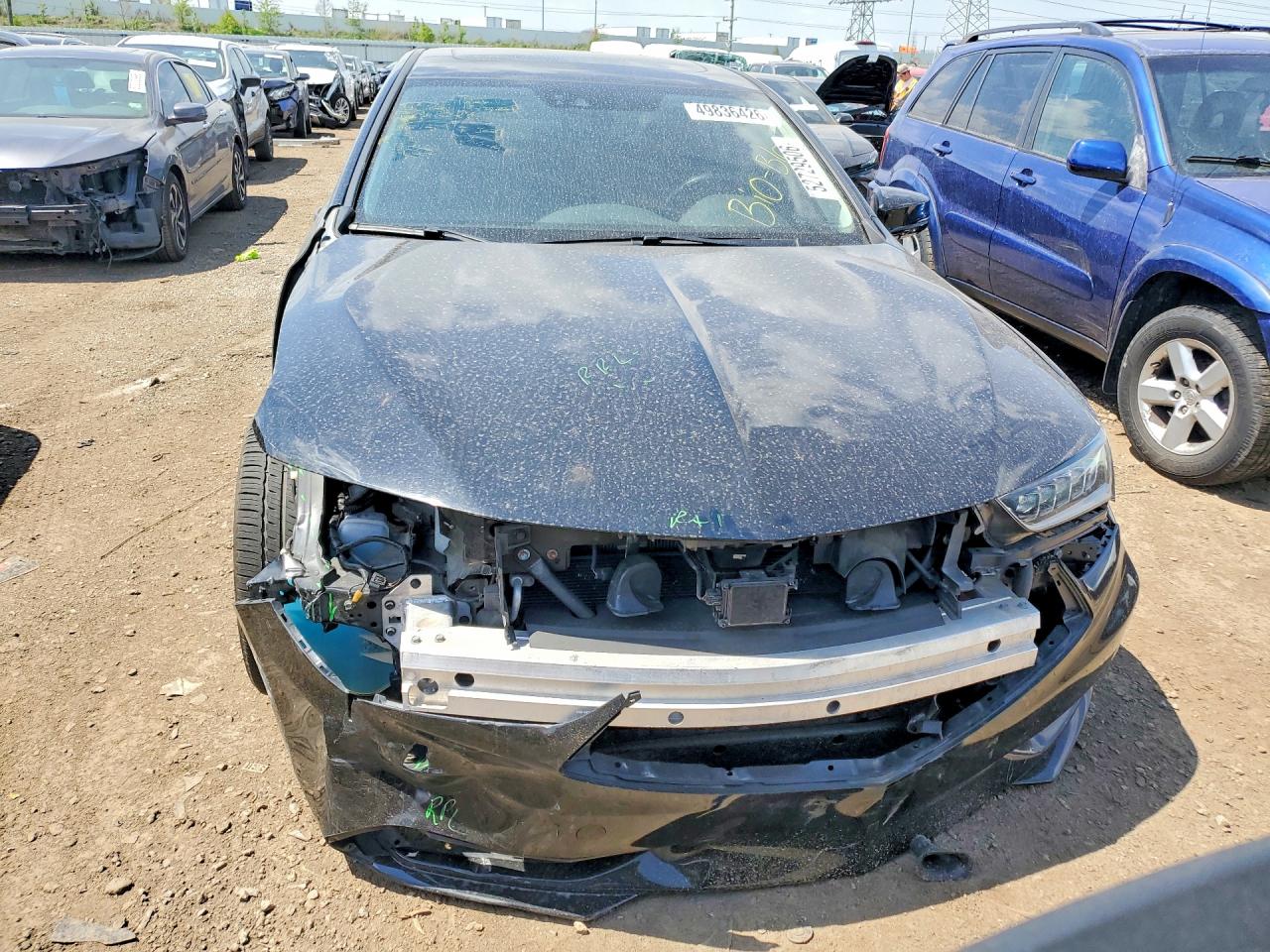 2019 Acura TLX VIN 19UUB3F40KA003342 COPART salvage auction — Front End, WV - SALVAGE CERTIFICATE, sold $6,800 on 2026-06-25 (photo 5)