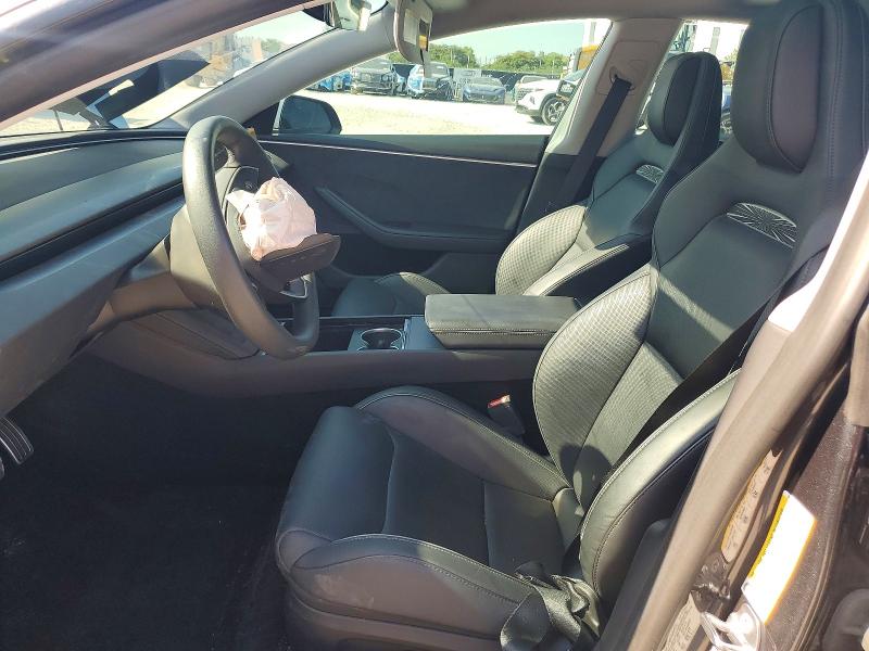 2025 Tesla Model 3 VIN 5YJ3E1ET7SF987577 COPART salvage auction — FRONT END, Fl - Cert Of Title Slvg Rebuildable, sold $11,200 on 2026-07-28 (photo 7)