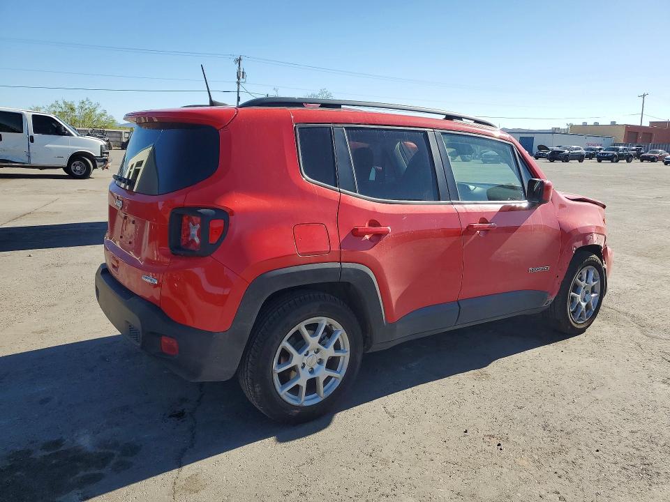 2020 Jeep VIN ZACNJABB7LPL82790 COPART salvage auction — FRONT END, Tx - Salvage Vehicle Title, sold $4,150 on 2026-08-07 (photo 3)