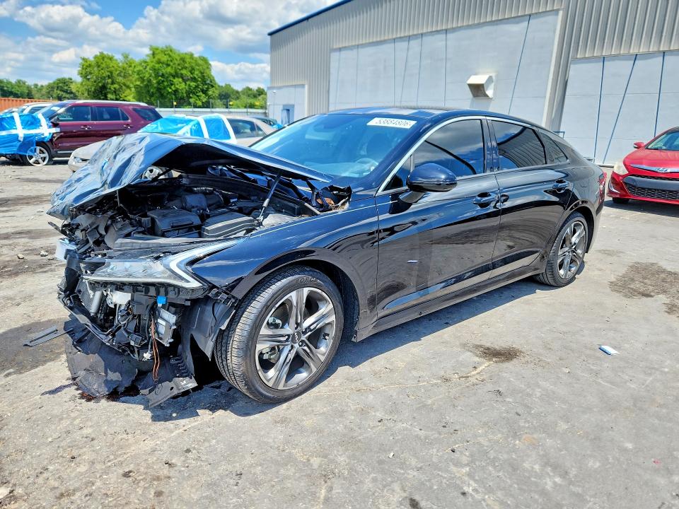 2023 Kia K5 VIN 5XXG34J22PG181527 COPART salvage auction — FRONT END, Fl - Cert Of Title Slvg Rebuildable, sold $2,750 on 2026-07-06 (photo 1)