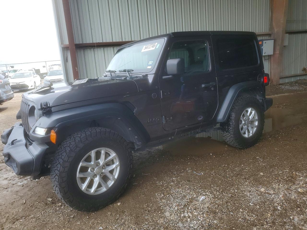 2023 Jeep Wrangler VIN 1C4GJXAN9PW656476 COPART salvage auction — Front End, TX - SALVAGE VEHICLE TITLE, sold $12,100 on 2026-07-02 (photo 1)