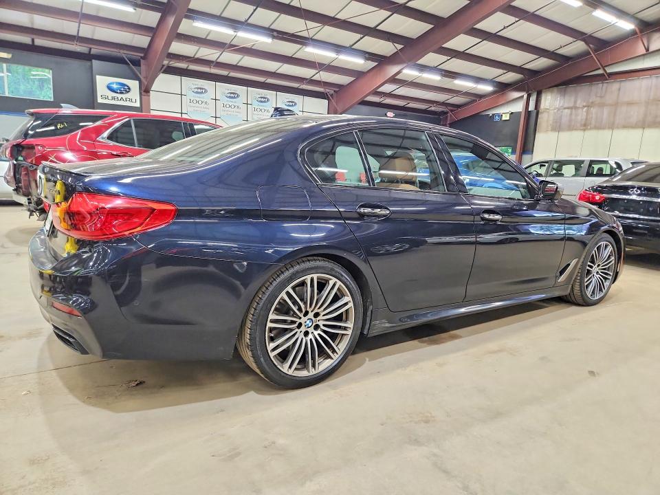 2018 BMW M550i xdrive VIN WBAJB9C52JB035796 COPART salvage auction — MINOR DENT/SCRATCHES, Ma - Certificate Of Title, sold $12,400 on 2026-07-31 (photo 3)